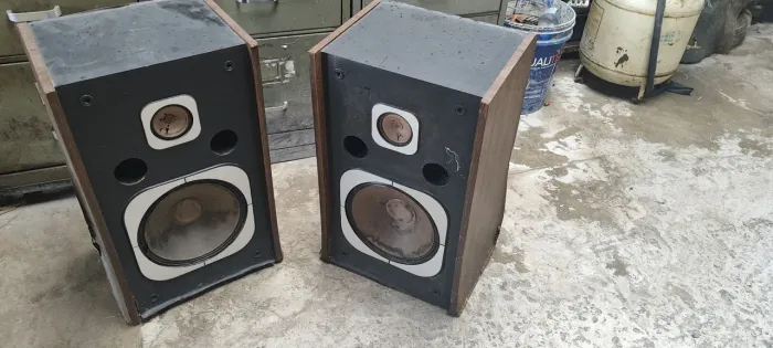 Caixas de som vintage para reformar falante 10 polegadas 50 dms 8 ohms