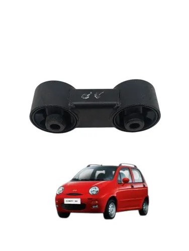 Coxim Inferior Traseiro Motor Chery Qq 1.0 2014 2015 Detalhe