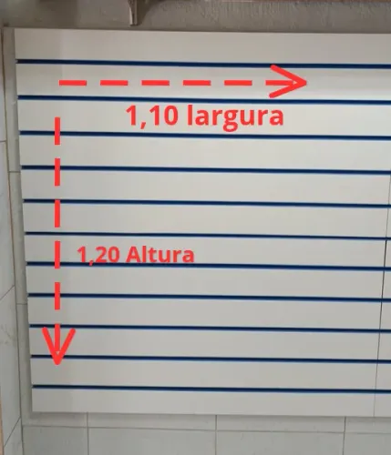 Painel Canelado MDF 
