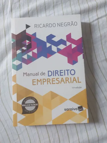 Livro Manual de Direito Empresarial