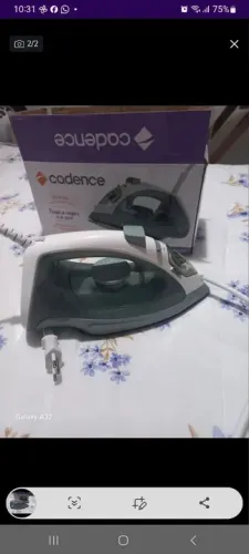 Ferro de Passar Cadence - Novo e na Caixa!