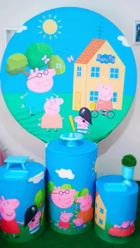 Pegue e monte Peppa pig 