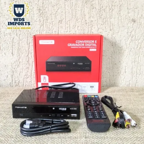 Conversor Digital e Gravador para TV Analogica
