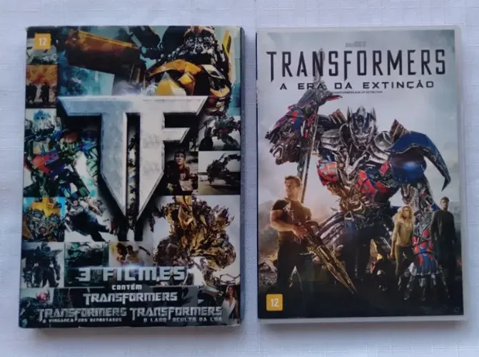 Dvd Coleção Transformers - 4 Filmes (original)