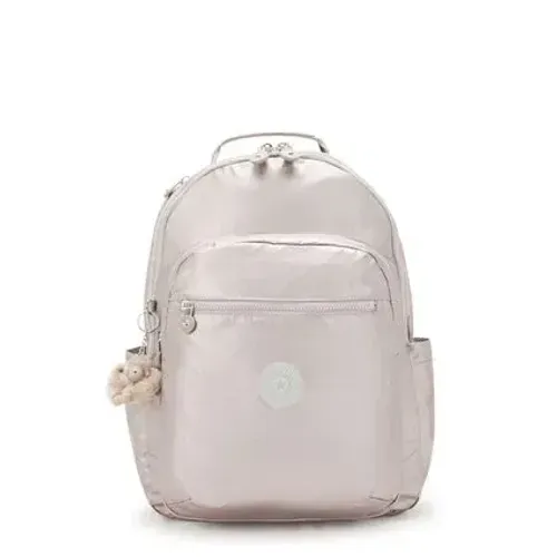 Mochila Seoul Kipling Metallic Glow