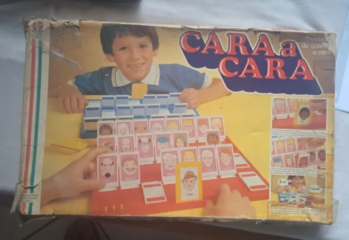 Tres Jogos  de Tabuleiro Cara a Cara - Antigo