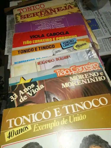 Discos de vinil de Sertanejo