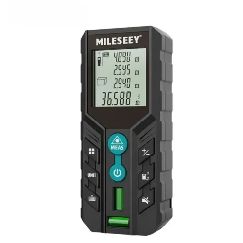 Trena A Laser Digital 40m Profissional Mileseey D2 - Novo