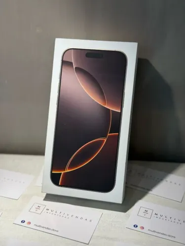 IPHONE 16 PRO MAX 256GB LACRADO 1 ANO DE GARANTIA!