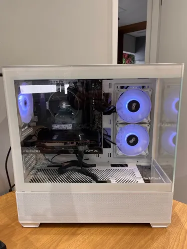 PC Gamer com RX 6650 XT + Ryzen 5 5600 - Pronto para rodar tudo!