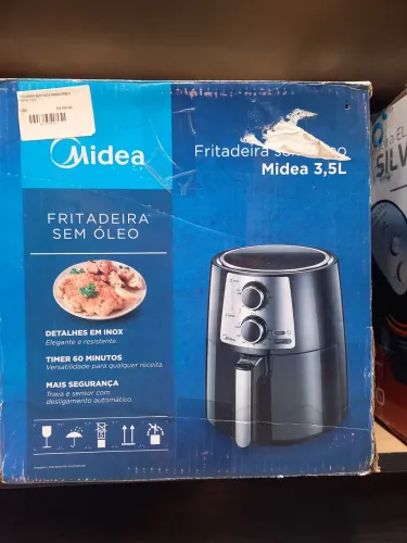 Fritadeira Sem Óleo Midea 3,5L