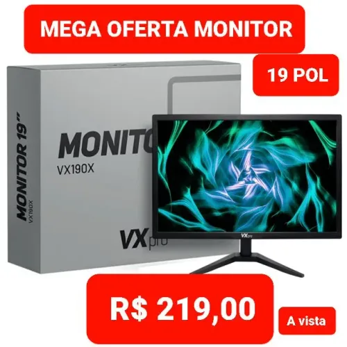 MONITORES 19 POL NOVO LACRADO