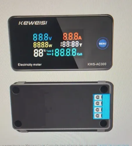 Wattimetro Keweisi Obs venda e entrega somente em mãos!!