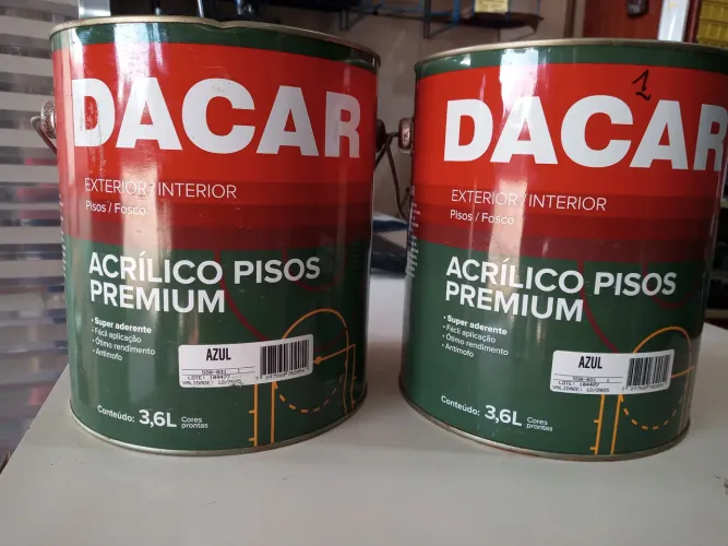 Tinta Acrílica Pisos e Quadras 3,6 L Azul Dacar