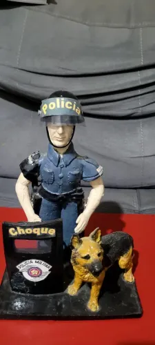Bonecos Polícia Bombeiro estatuetas
