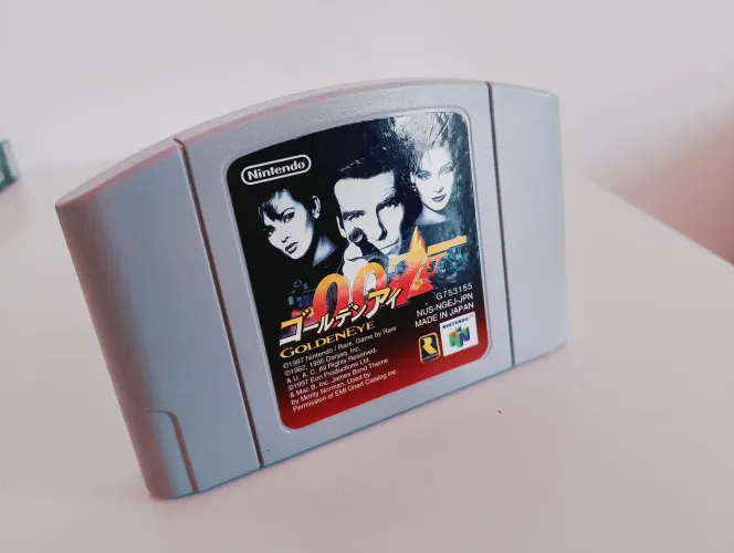 007 Goldeneye Japonês original Nintendo 64