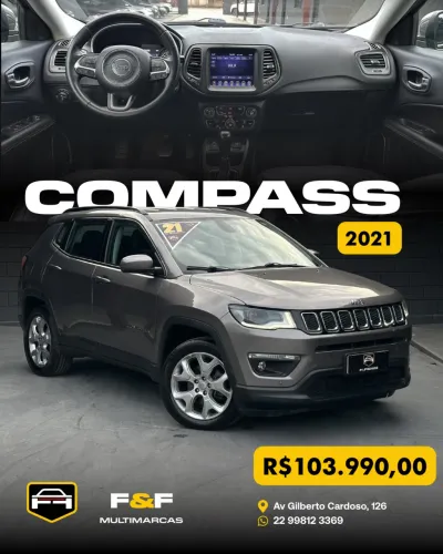 Jeep Compass Longitude 2.0 4X2 Flex 16V Aut. 2021
