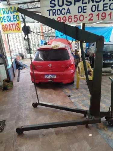 Girafa para pegar motor