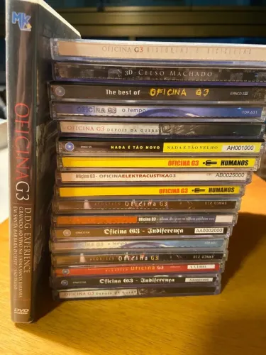 Coleção Oficina G3 - 16 CDs + 1 DVD