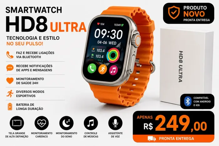 Smartwatch Ultra HD8