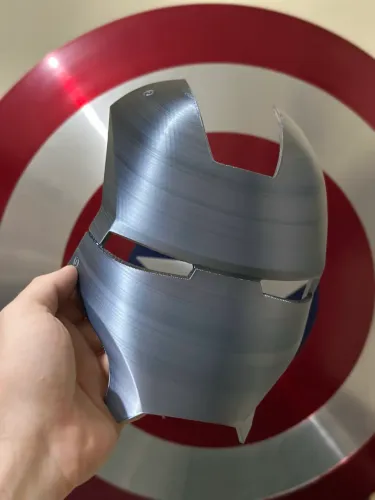 Máscara homem de ferro impressão 3D