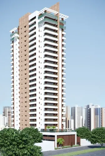 Apartamento com 1 dormitório à venda, 38 m² por R$ 652.080,17 - Meireles - Fortaleza/CE
