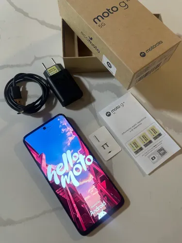 MOTO G35 NOVO 1 mes de uso (tela quebrada)