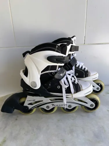 Patins inline traxart freak, numeração 36/37 seminovo