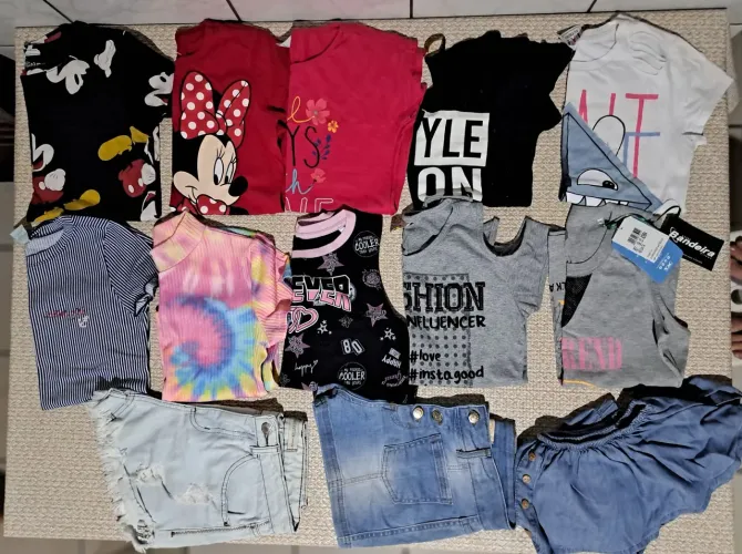 Lote infantil verão menina