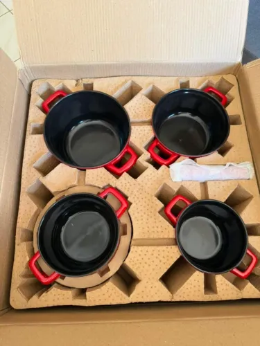 Conjunto de Panelas de Cerâmica Ceraflame Duo Smart 5 Peças (Novas)