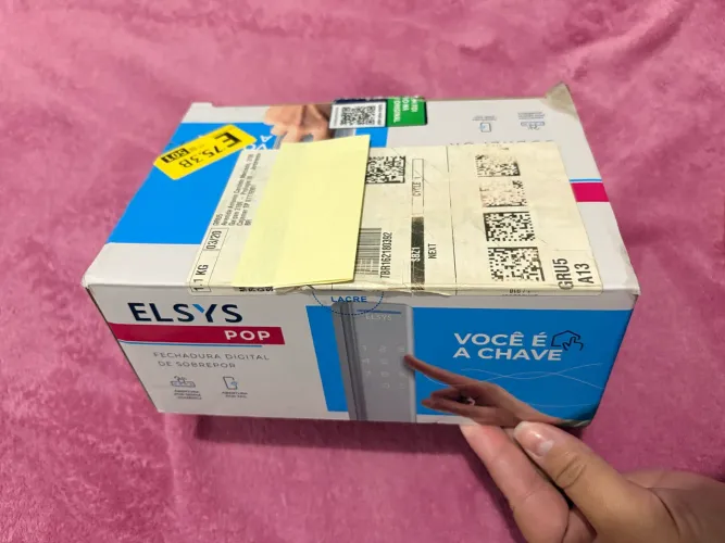 Fechadura Digital Elsys POP (Nova / Nunca Usada) - modelo POP ESF-DS1100V - Nunca Usada