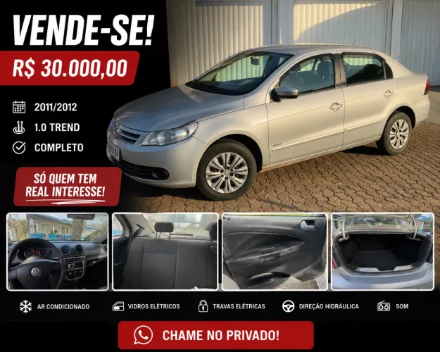 Volkswagen Voyage 1.0/1.0 City MI Total Flex 8V 4P 2012