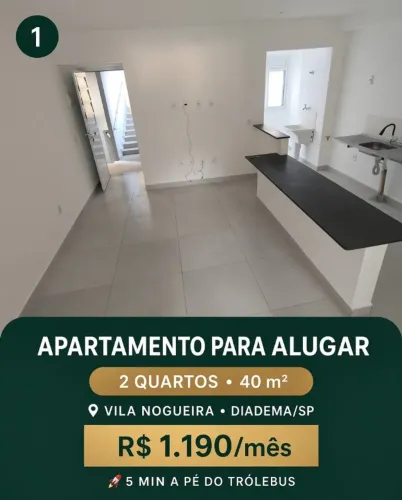 ALUGA-SE - APARTAMENTO - DIADEMA