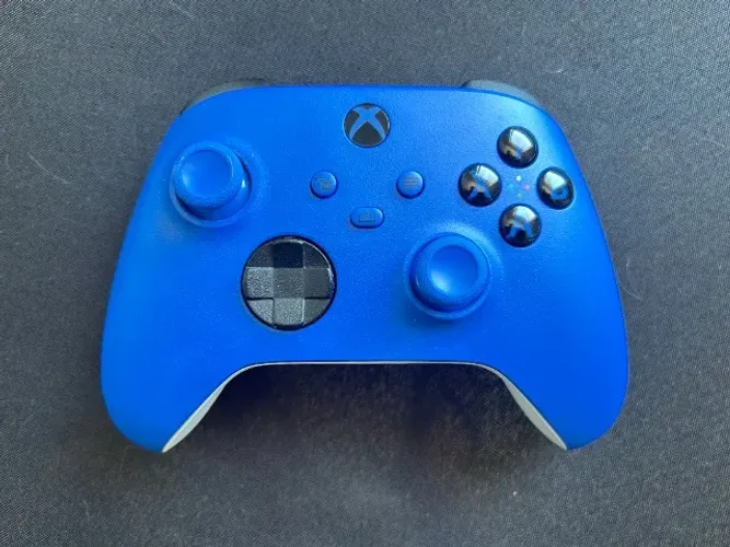 controle xbox shock blue