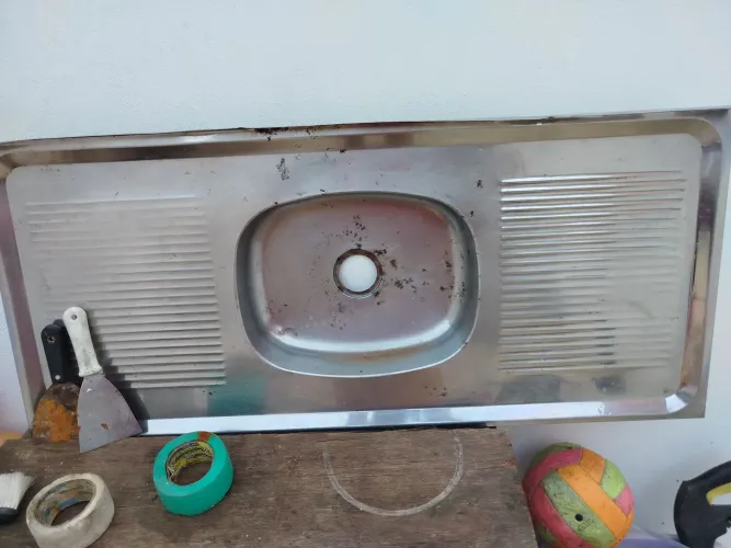 Vendo pia de inox