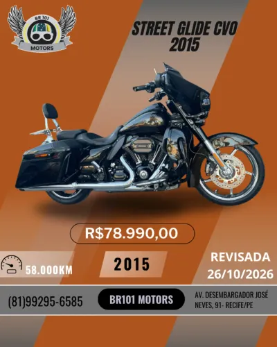 Harley-Davidson CVO Street Glide Flhxse 2015