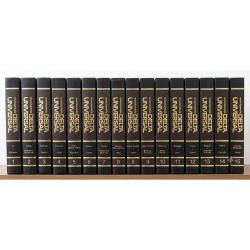 Enciclopédia Delta Larousse - 15 Volumes