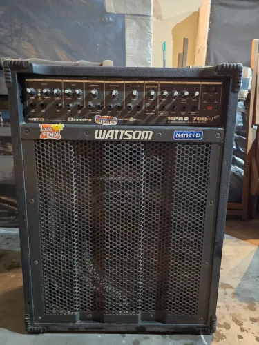 OPORTUNIDADE: AMPLIFICADOR / CAIXA DE SOM WATTSOM CICLOTRON NPRC 700 SUPER ORIGINAL 