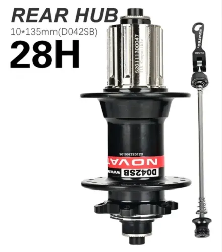 Cubo Traseiro Hg Novatec 32 furos