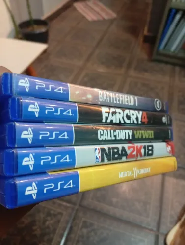 5 Jogos PS4