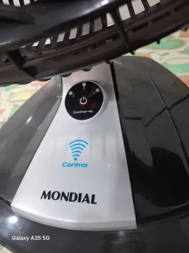 Ventilador mondial control com 8 pas