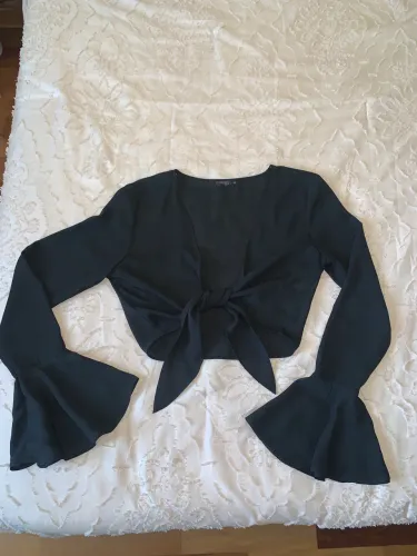 Lote 5 peças Cropped e Blusas Fem PP/P - Forever 21, Renner, C&A - Transpassado