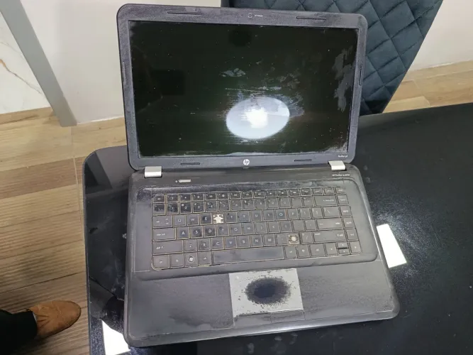 Notebook hp carcaça para peças