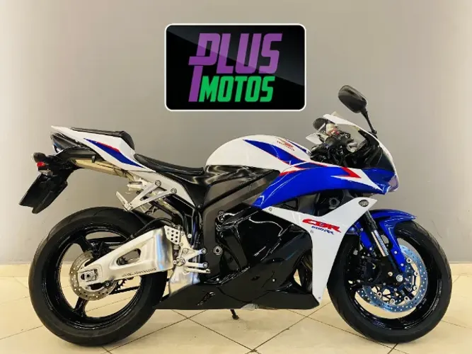 Honda Cbr 600 Rr 2011 Branca e azul