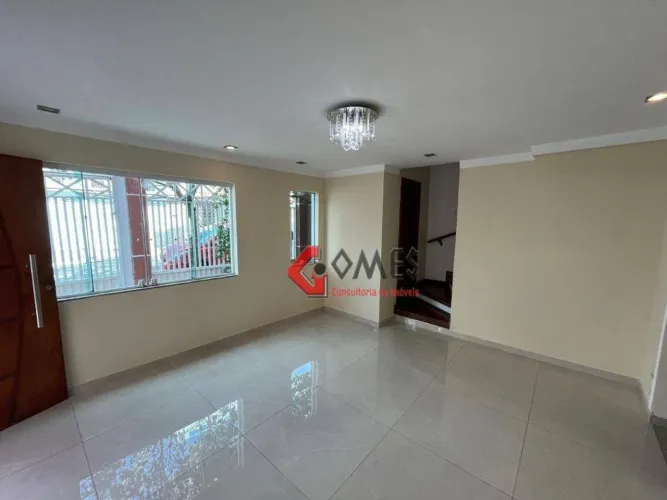Sobrado com 3 dormitórios para alugar, 160 m² por R$ 3.925,00/mês - Vila Marlene - São Ber