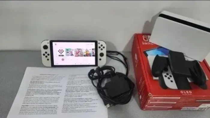 switch oled desbloqueado 128gb envio olxpay