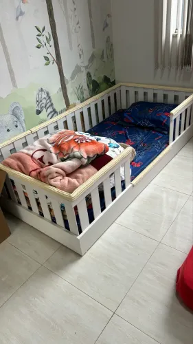 Cama montessoriana solteiro em MDF