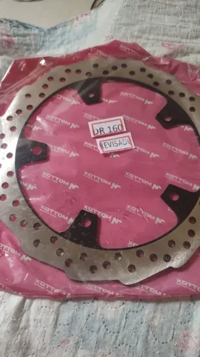 pacote Disco Freio Traseiro Dr160 Haojue, <br>Disco De Freio Dianteiro - Haojue Dr 160