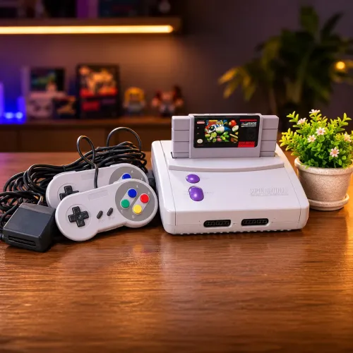 SUPER NINTENDO BABY ORIGINAL - EXCELENTE ESTADO DE CONSERVAÇÃO