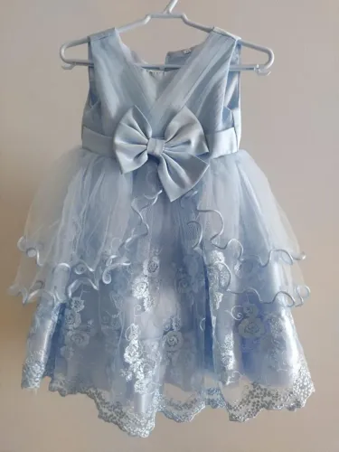 Vestido azul de festa por 65,00